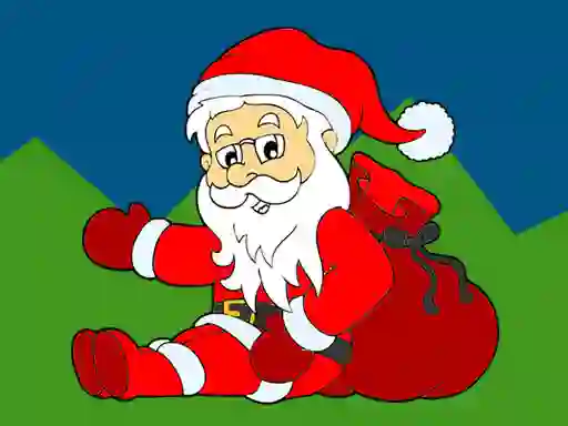 Santa Claus Coloring Book – kostenloses Online-Spiel