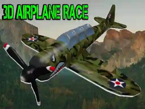 3D Airplane Race – kostenloses Online-Spiel