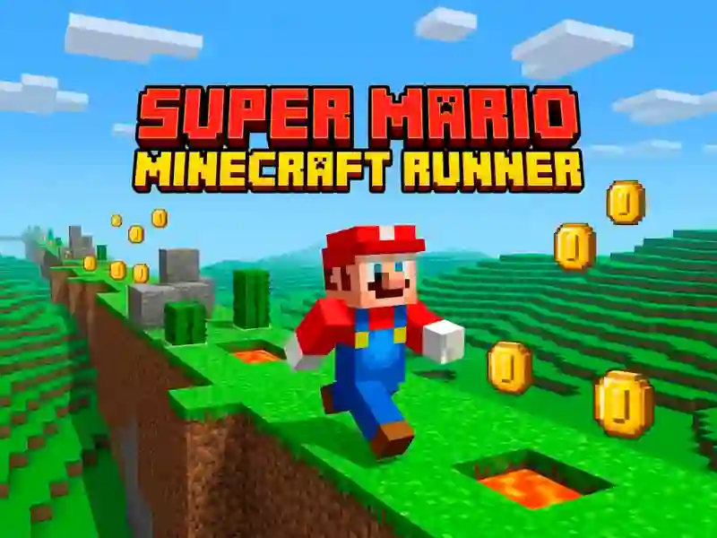 Super Mario MineCraft Runner – kostenloses Online-Spiel
