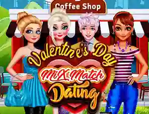 Valentines Day Mix Match Dating – kostenloses Online-Spiel