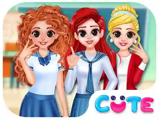 BFF Princess Back To School – kostenloses Online-Spiel