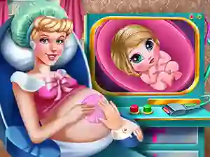 Cinderella Pregnant Check-Up – kostenloses Online-Spiel