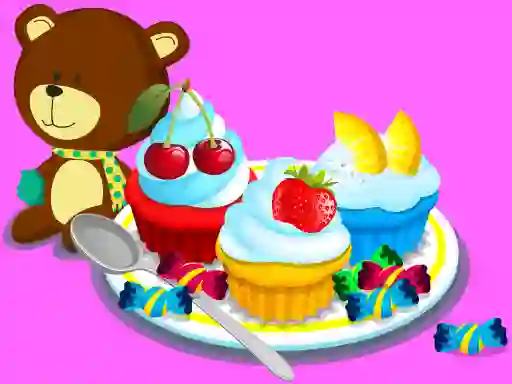 Cooking Colorful Cupcakes – kostenloses Online-Spiel