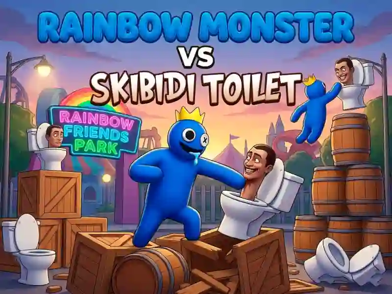 Rainbow Monster VS Skibidi Toilet – kostenloses Online-Spiel