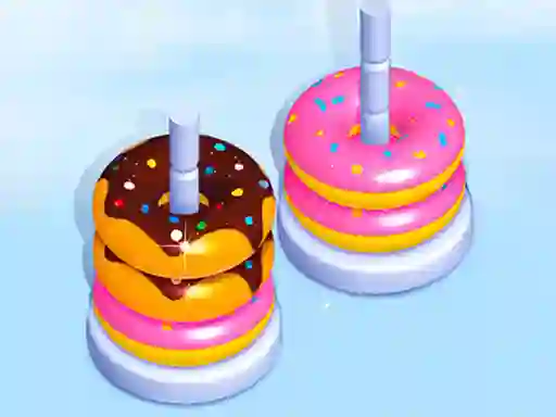 Donut Sort Fun – kostenloses Online-Spiel