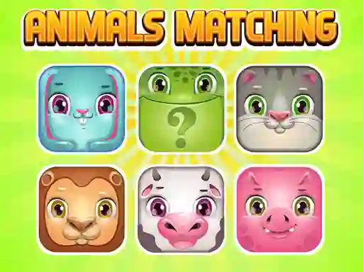 Animals Memory Matching – kostenloses Online-Spiel