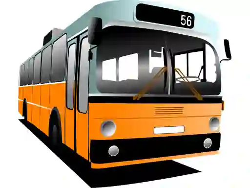 Cartoon Bus Puzzle – kostenloses Online-Spiel