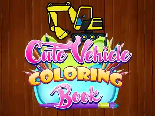 Cute Vehicle Coloring Book – kostenloses Online-Spiel
