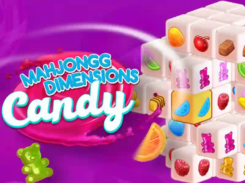 Candy 3D Mahjong – kostenloses Online-Spiel