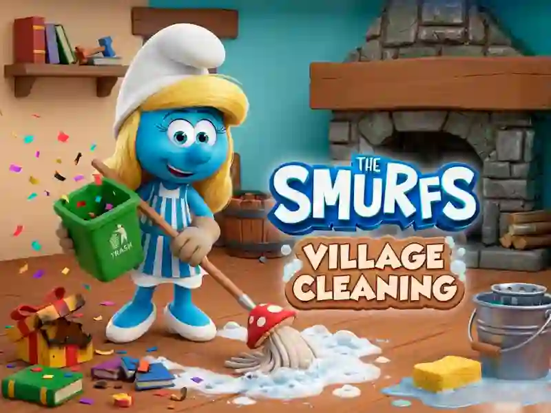 The Smurfs Village Cleaning – kostenloses Online-Spiel