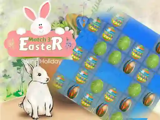 Easter Eggs Match 3 – kostenloses Online-Spiel