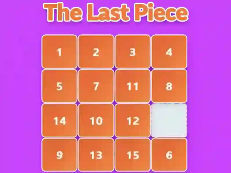 The Last Piece – kostenloses Online-Spiel