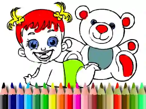 Back To School: Baby Doll Coloring – kostenloses Online-Spiel