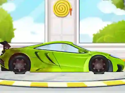 Sports Car Wash 2D – kostenloses Online-Spiel
