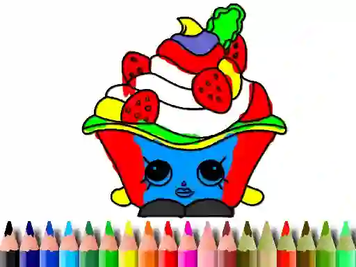 Back To School: Cake Coloring Book – kostenloses Online-Spiel