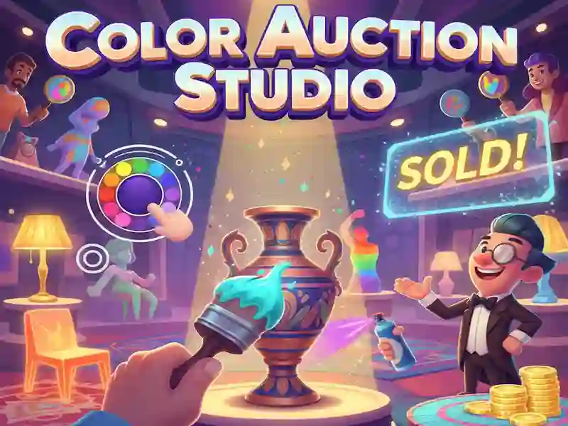 Color Auction Studio – kostenloses Online-Spiel