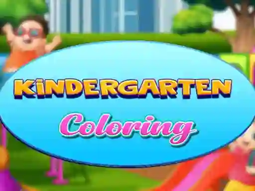 Kindergarten Coloring – kostenloses Online-Spiel