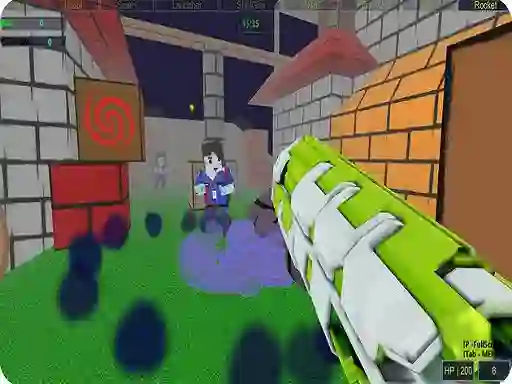 Zumbie Blocky Land 2022 – kostenloses Online-Spiel