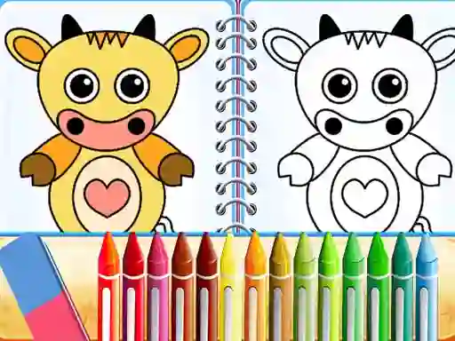 Lovely Pets Coloring Pages – kostenloses Online-Spiel