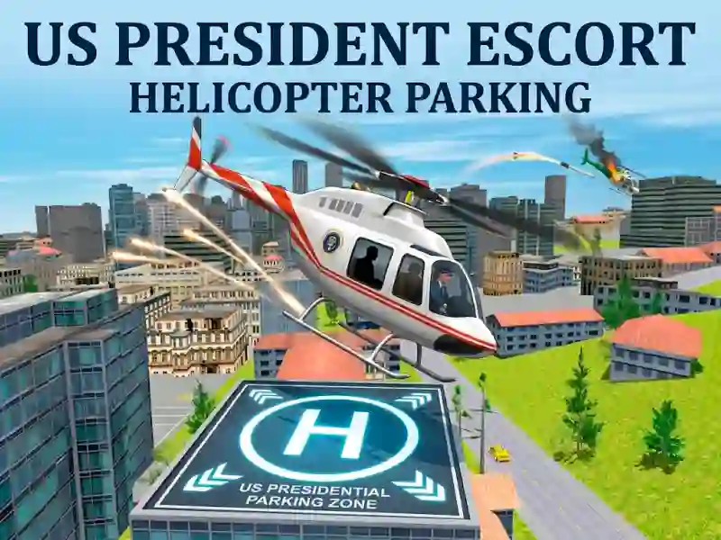 US President Escort Helicopter Parking – kostenloses Online-Spiel