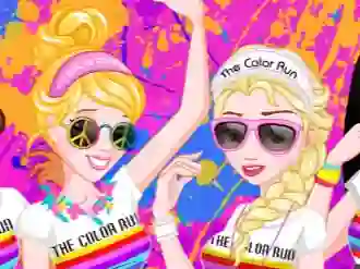 Princess Color Run – kostenloses Online-Spiel