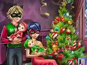 Dotted Girl Family Christmas – kostenloses Online-Spiel