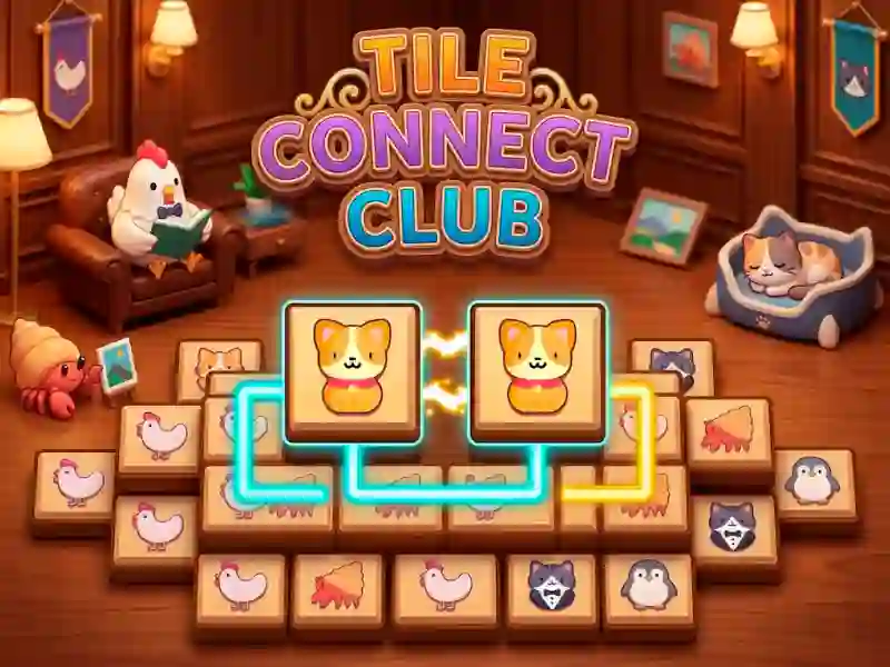 Tile Connect Club – kostenloses Online-Spiel