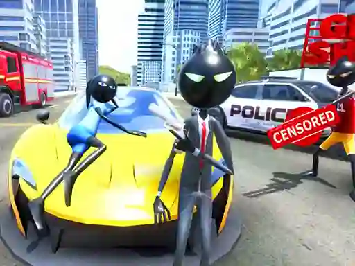 Amazing Crime Strange Stickman Rope Vice Vegas – kostenloses Online-Spiel