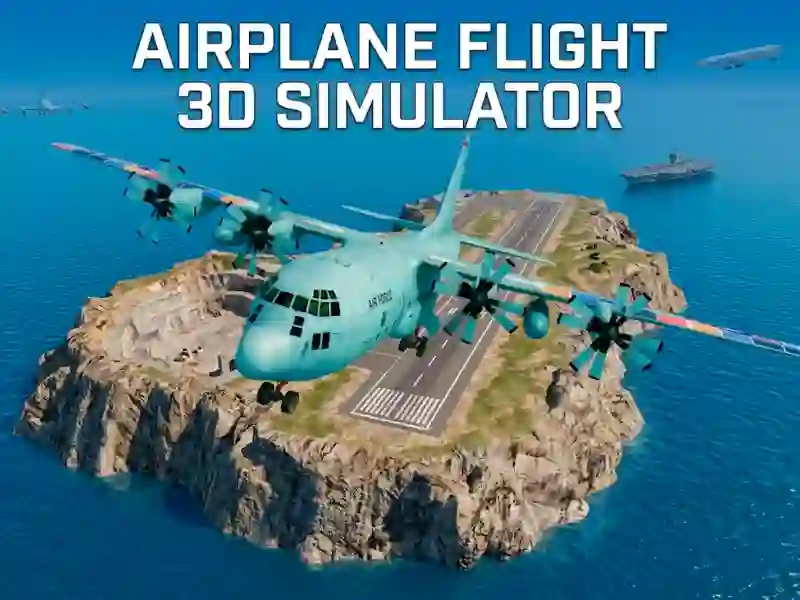 Airplane Flight 3D Simulator – kostenloses Online-Spiel