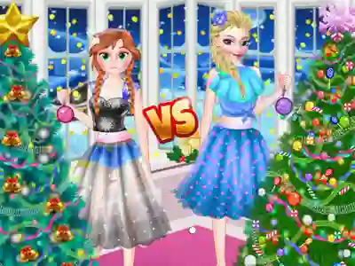 Ellie VS Annie Christmas Tree – kostenloses Online-Spiel