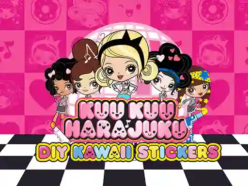 Kuu Kuu Harajuku Stickers – kostenloses Online-Spiel