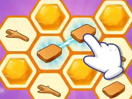 Collect Honey Puzzle – kostenloses Online-Spiel
