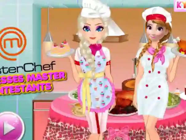 Princesses Masterchef Contestants – kostenloses Online-Spiel