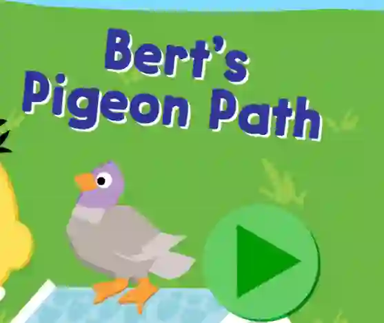 123 Sesame Street: Bert's Pigeon Path – kostenloses Online-Spiel