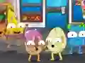 The Grossery Gang: Shelf Relay – kostenloses Online-Spiel