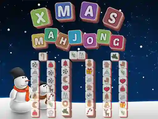 Xmas Mahjong Tiles 2023 – kostenloses Online-Spiel