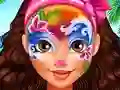 Oceania Princess Moana Face Art – kostenloses Online-Spiel