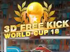 3D Free Kick World Cup 2018 – kostenloses Online-Spiel