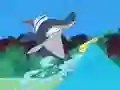 Zig und Sharko:: A mad trip on waves – kostenloses Online-Spiel