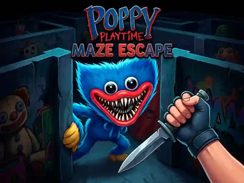 Poppy Playtime Maze Escape – kostenloses Online-Spiel