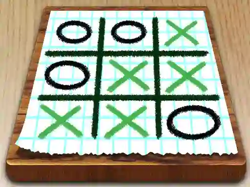 Tic Tac Toe Paper Note – kostenloses Online-Spiel