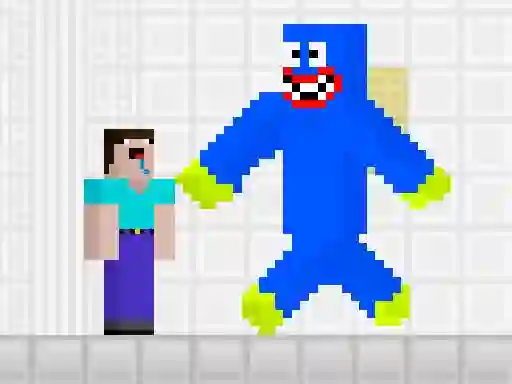 Noob Vs Blue Monster – kostenloses Online-Spiel