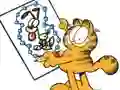Garfield connects the dots – kostenloses Online-Spiel