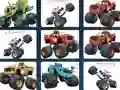 Offroad Trucks Memory – kostenloses Online-Spiel