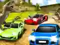 Dino Car Race – kostenloses Online-Spiel