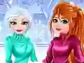 Sisters Winter Holiday Drama – kostenloses Online-Spiel