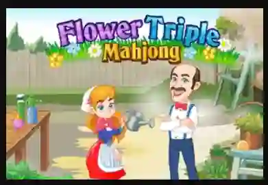Flower Triple Mahjong – kostenloses Online-Spiel