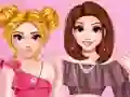Trendy Ruffle Crop Top Dress Up – kostenloses Online-Spiel