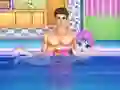 Baby Taylor Learn Swimming – kostenloses Online-Spiel