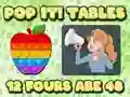 Pop It  Tables – kostenloses Online-Spiel